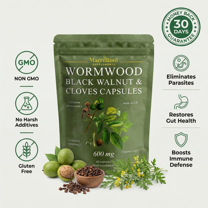 MacroRoot® - Wormwood with Black Walnut & Cloves