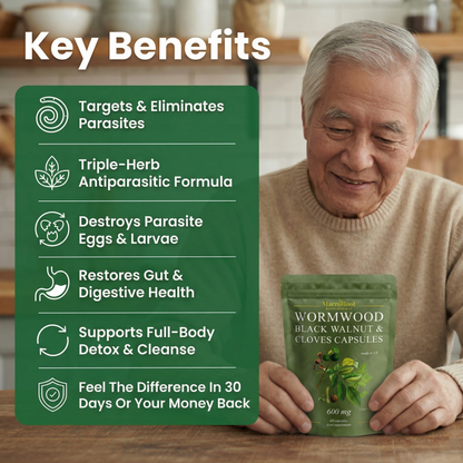 MacroRoot® - Wormwood with Black Walnut & Cloves